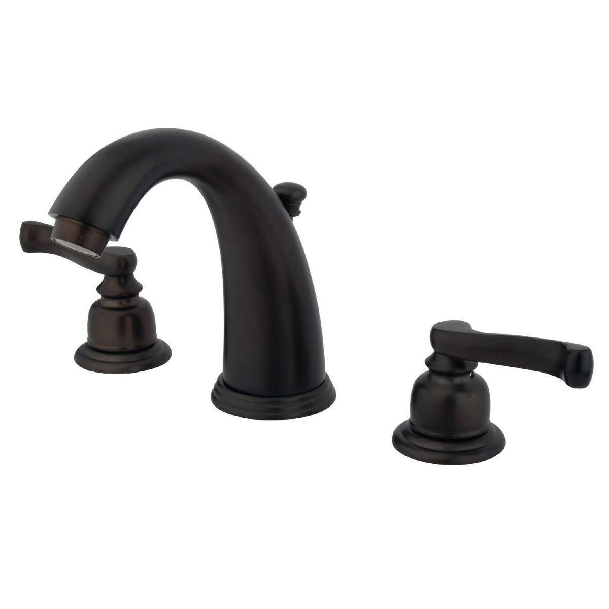 Royale Widespread Bathroom Faucet with Pop-Up Drain in Oil Rubbed Bronze