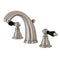 Kingston Brass Duchess Widespread Bathroom Faucet with Pop-Up Drain, Brushed Nickel (KB988AKL)