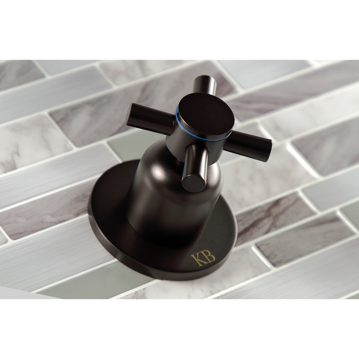 Concord Double-Handle Tub and Shower Faucet in Oil Rubbed Bronze