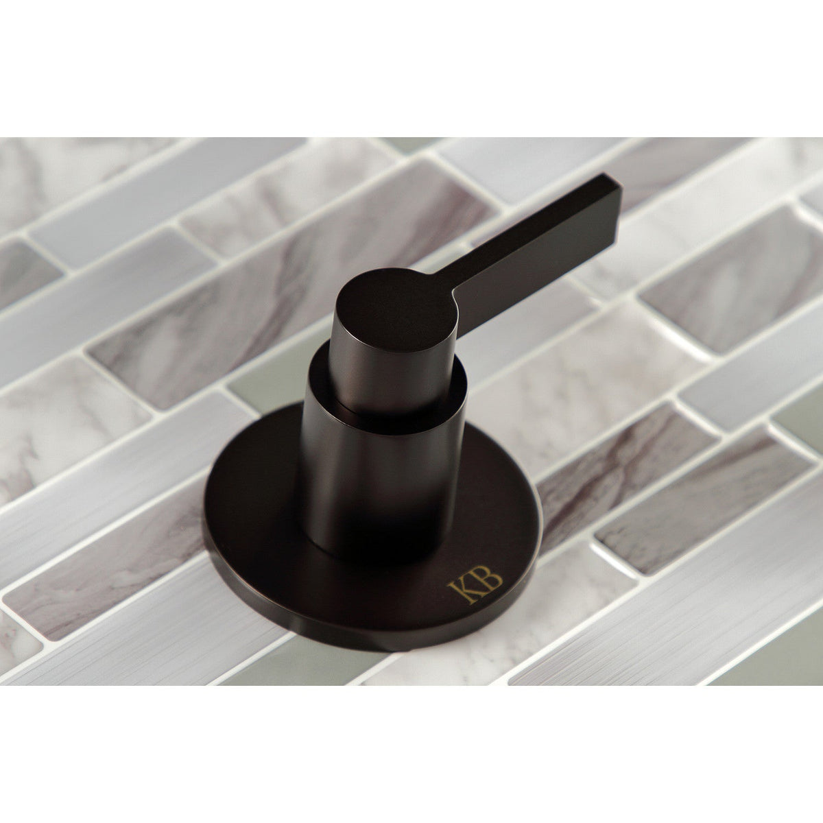 NuvoFusion Double-Handle Tub and Shower Faucet in Oil Rubbed Bronze