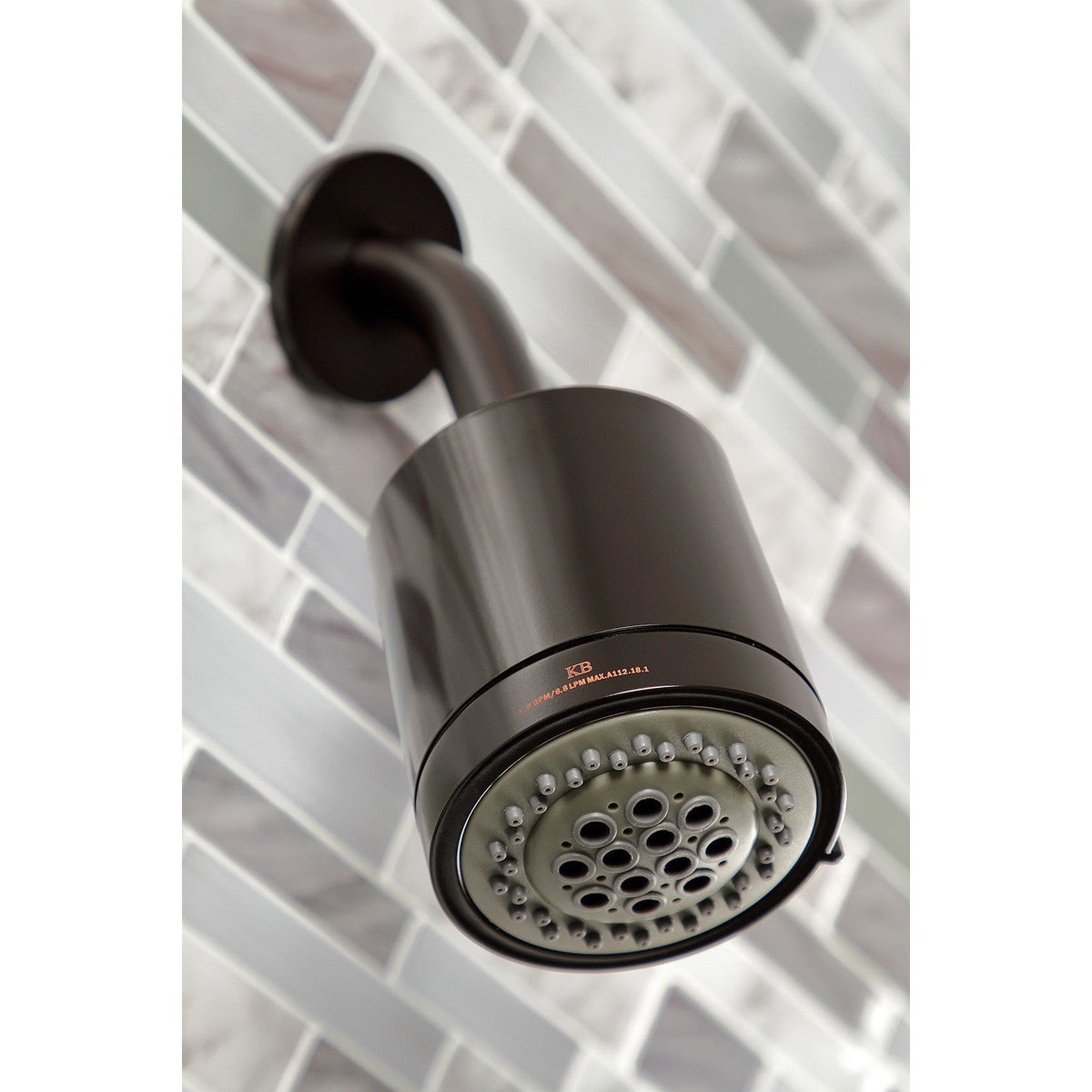 NuvoFusion Double-Handle Tub and Shower Faucet in Oil Rubbed Bronze
