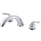 Kingston Brass Magellan Two-Handle Deck Mount Roman Tub Faucet, Polished Chrome (KC361)