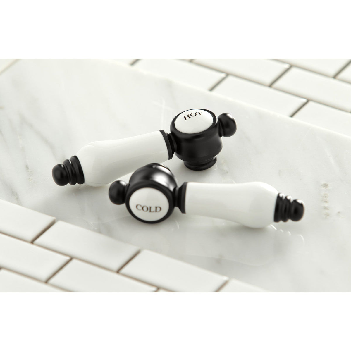 Bel-Air Widespread Bathroom Faucet with Brass Pop-Up in Matte Black