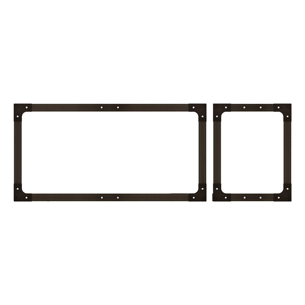 ILVE Nostalgie II Noblesse Frames for 48-Inch Range in Bronze (KCN120B)