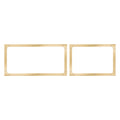 ILVE Nostalgie II Noblesse Brass Frame for 60-Inch Range Oven Door in Brass (KCN150G)