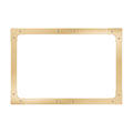 ILVE Nostalgie II Noblesse Brass Frame for 36-Inch Range Oven Door in Brass (KCN90G)