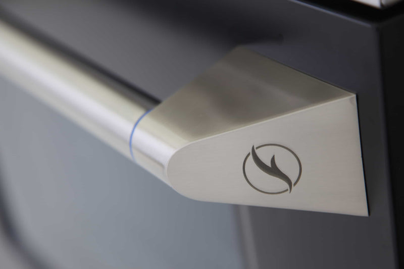 Kucht 48-Inch Pro-Style Dual Fuel Range with Propane Gas in Stainless Steel with Black Oven Door (KDF482/LP-K)