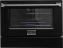 Kucht 30-Inch Pro-Style Dual Fuel Range with Propane Gas in Stainless Steel with Black Oven Door (KDF302/LP-K)