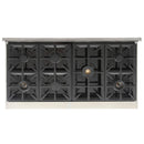 Kucht Professional 48-Inch 6.7 cu. ft. Gas Range in Cement Gray with True Simmer Burners (KFX4800X-GY)