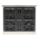 Kucht Professional 30-Inch 4.2 cu. ft. Gas Range in Olive Green with Silver Accents (KFX300-G)