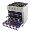 Kucht Professional 30-Inch 4.2 cu. ft. Gas Range in White with True Simmer Burners (KFX3000X-W)