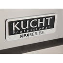 Kucht Professional 36-Inch 5.2 cu. ft. Gas Range in White with Silver Accents (KFX360-W)