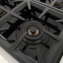 Kucht Professional 48-Inch 6.7 cu. ft. Gas Range in White with True Simmer Burners (KFX4800X-W)