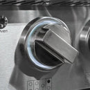 Kucht Professional 36-Inch 5.2 cu. ft. Propane Gas Range in Stainless Steel with True Simmer Burners (KFX3600X/LP-S)