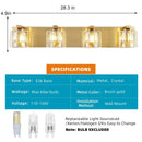 Parrot Uncle Kolt Modern 4-Light Bathroom Vanity Light