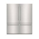 KUCHT 72-Inch 39.6 Cu. Ft. Built-In French Door Refrigerator with Dual Ice Maker in Stainless Steel (KR720FD-SS)