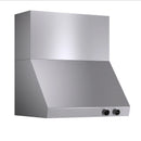 Kucht 30-Inch 900 CFM Ducted Wall Mout Range Hood in Stainless Steel (KRH300-SS-C)