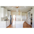 Kingston Brass Heritage Bridge Kitchen Faucet with Brass Side Sprayer, Polished Brass (KS1272ALBS)