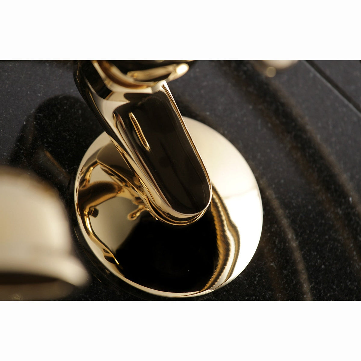 Kingston Wall Mount Clawfoot Tub Faucet with Hand Shower in Polished Brass