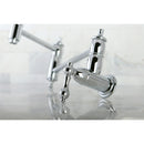 Kingston Brass Restoration Wall Mount Pot Filler Faucet, Polished Chrome (KS3101AL)