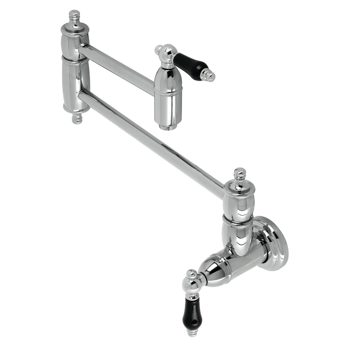 Duchess Wall Mount Pot Filler Faucet in Polished Chrome