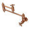 Kingston Brass Restoration Wall Mount Pot Filler Faucet, Antique Copper (KS310AXAC)