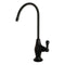 Kingston Brass Restoration Single-Handle Water Filtration Faucet, Matte Black (KS3190AL)
