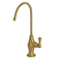 Kingston Brass Restoration Single-Handle Water Filtration Faucet, Brushed Brass (KS3197AL)