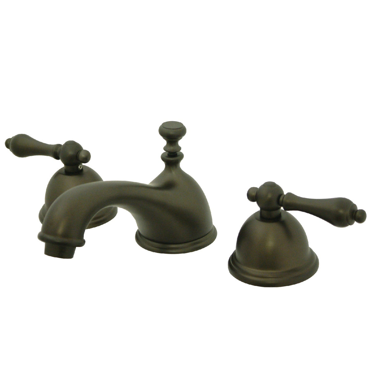 Restoration Widespread Bathroom Faucet with Brass Pop-Up in Oil Rubbed Bronze