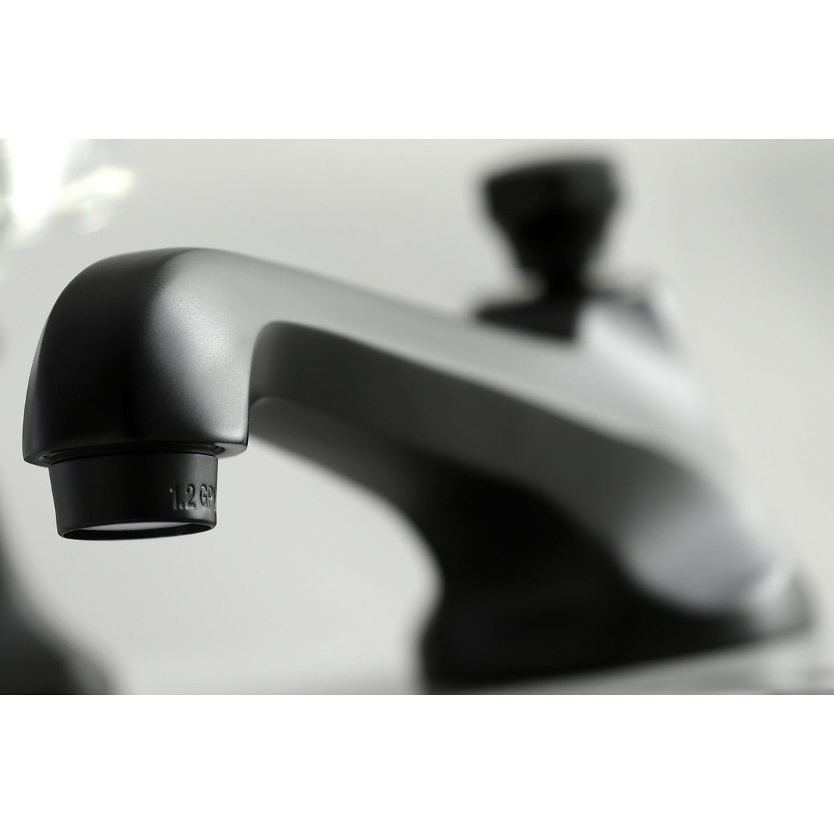Metropolitan Widespread Bathroom Faucet with Brass Pop-Up in Matte Black