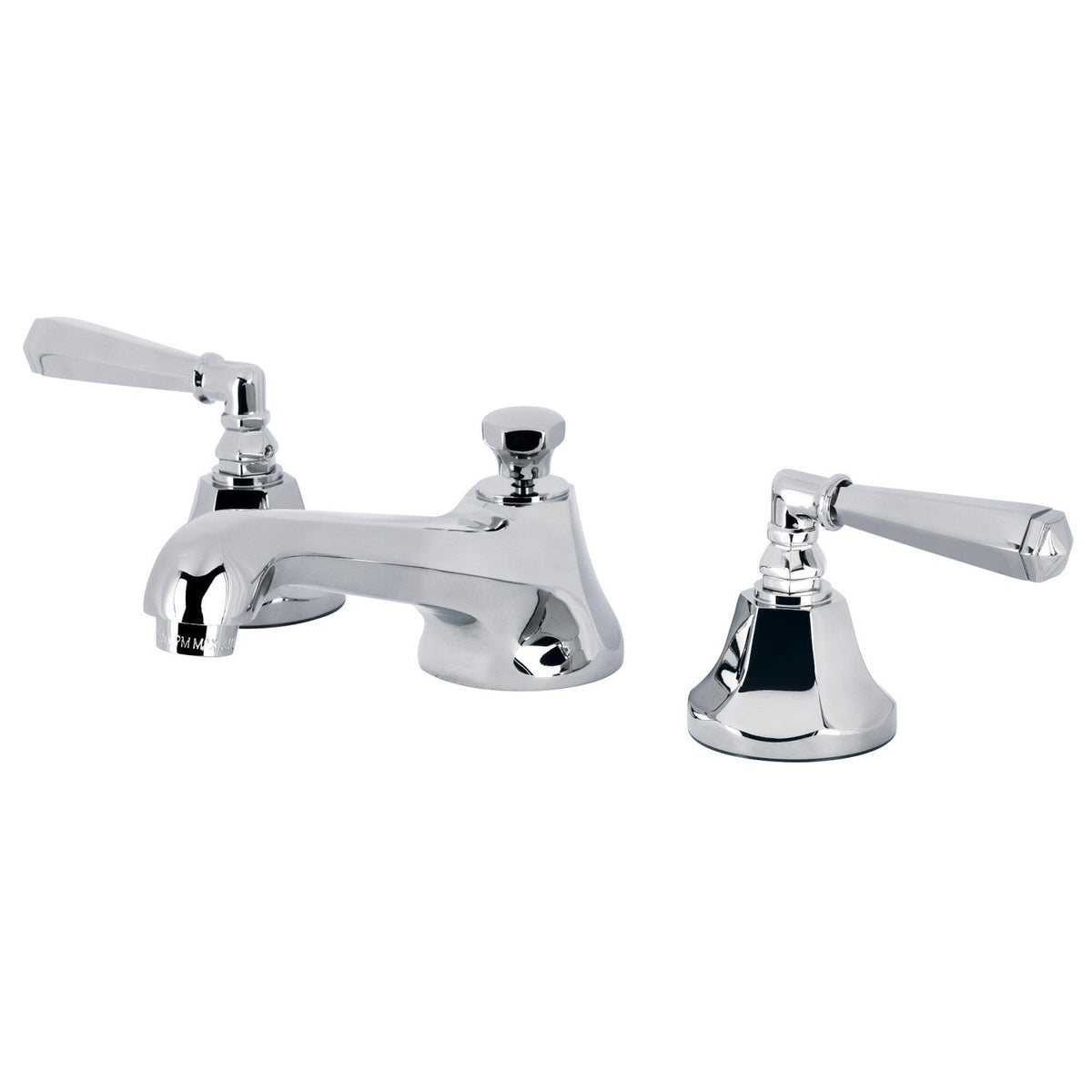 Metropolitan Widespread Bathroom Faucet with Brass Pop-Up in Polished Chrome