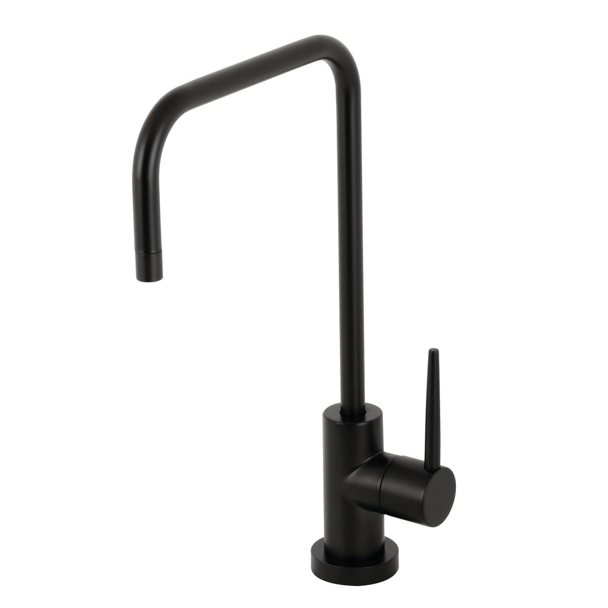 New York Single-Handle Cold Water Filtration Faucet in Matte Black