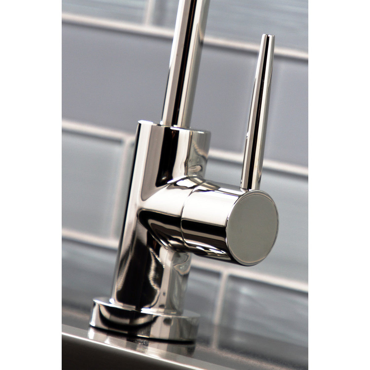New York Single-Handle Cold Water Filtration Faucet in Polished Nickel