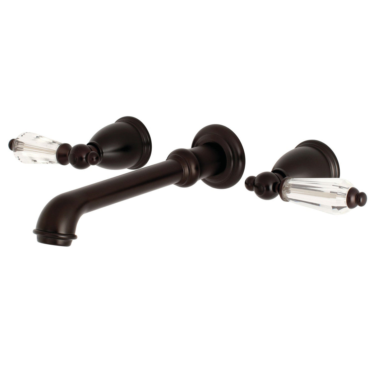 Wilshire Two-Handle Wall Mount Roman Tub Faucet in Oil Rubbed Bronze