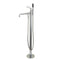 Kingston Brass English Country Freestanding Tub Faucet with Hand Shower, Polished Chrome (KS7031ABL)