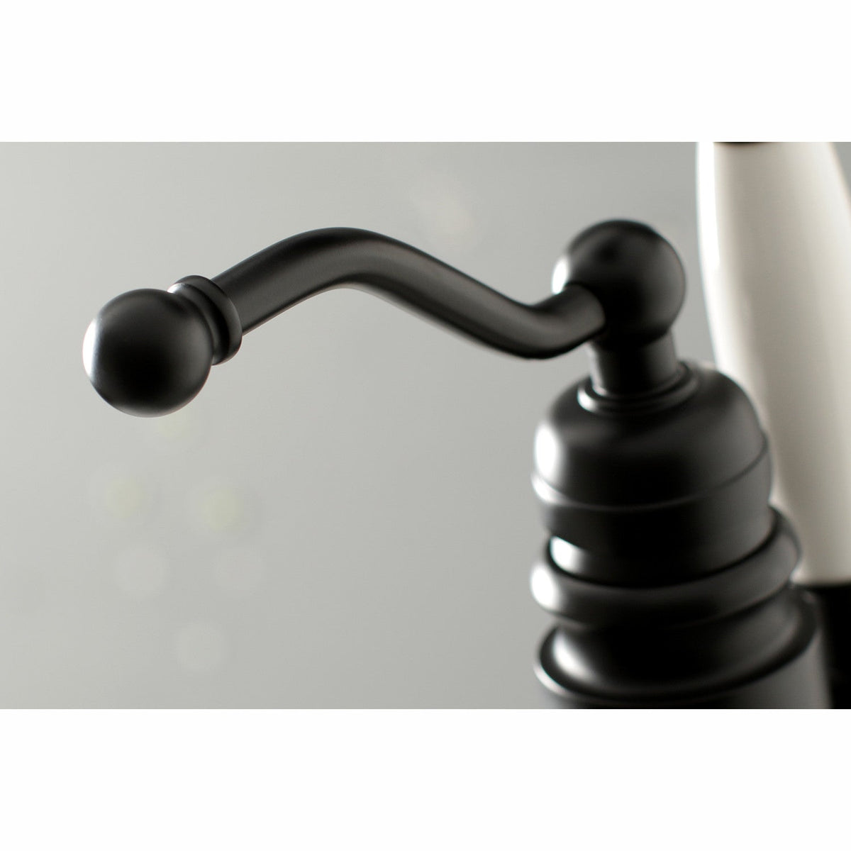 English Country Freestanding Tub Faucet with Hand Shower in Matte Black
