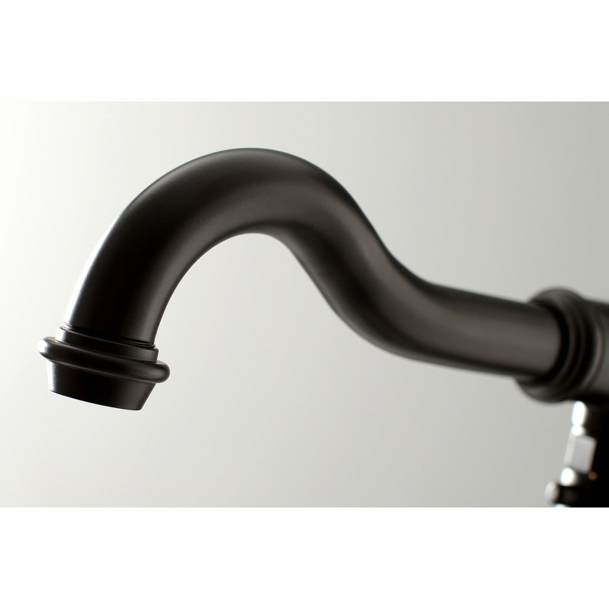 English Country Freestanding Tub Faucet with Hand Shower in Matte Black