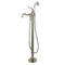 Kingston Brass English Country Freestanding Tub Faucet with Hand Shower, Brushed Nickel (KS7138ABL)