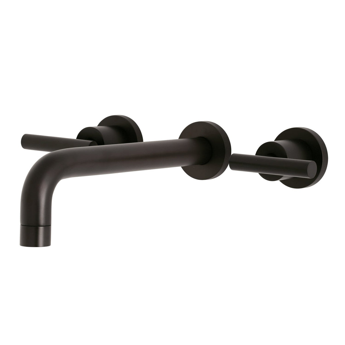 Manhattan Two-Handle Wall Mount Roman Tub Faucet in Oil Rubbed Bronze
