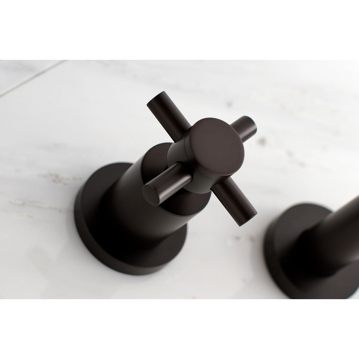 Concord Two-Handle Wall Mount Roman Tub Faucet in Oil Rubbed Bronze