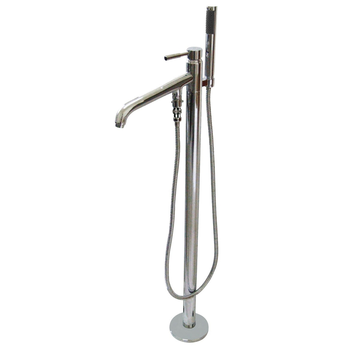 Concord Freestanding Tub Faucet with Hand Shower in Polished Chrome