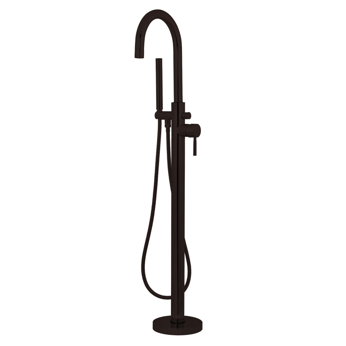 Concord Freestanding Tub Faucet with Hand Shower in Oil Rubbed Bronze