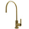 Kingston Brass Continental Single-Handle Water Filtration Faucet, Polished Brass (KS8192CTL)