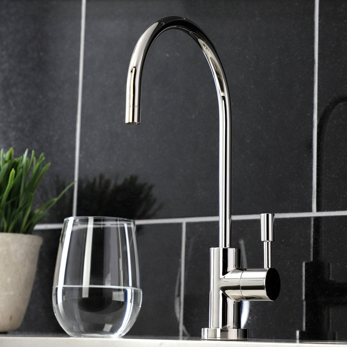 Concord Single-Handle Water Filtration Faucet in Polished Nickel