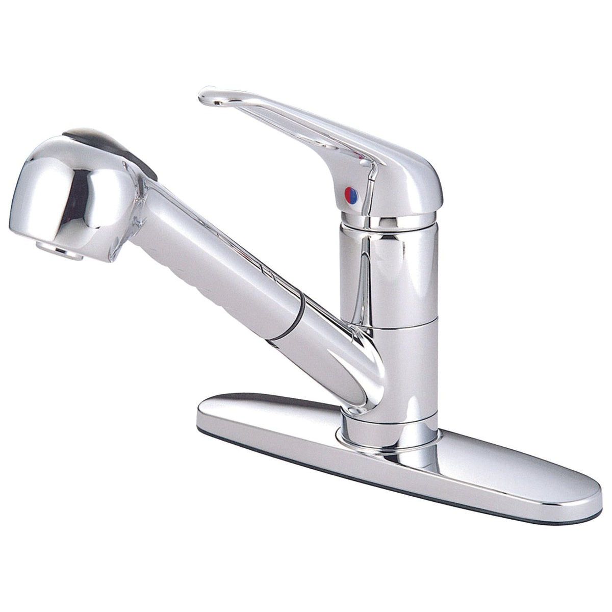 Wyndham Single-Handle Pull-Out Kitchen Faucet in Polished Chrome