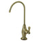 Kingston Brass Restoration Reverse Osmosis System Filtration Water Air Gap Faucet, Antique Brass (KSAG3193AL)