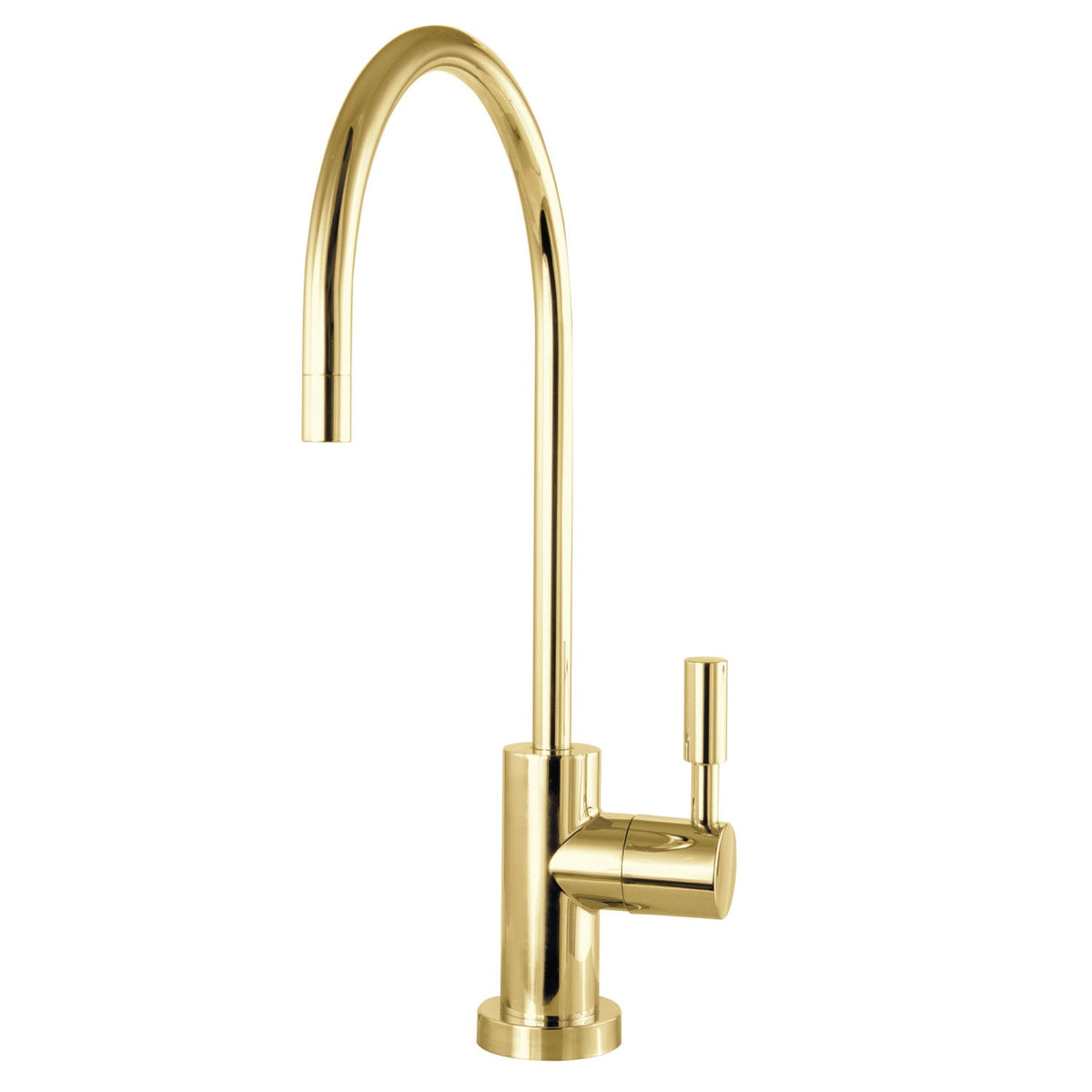 Concord Reverse Osmosis System Filtration Water Air Gap Faucet in Polished Brass
