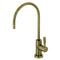 Kingston Brass Concord Reverse Osmosis System Filtration Water Air Gap Faucet, Antique Brass (KSAG8193DL)