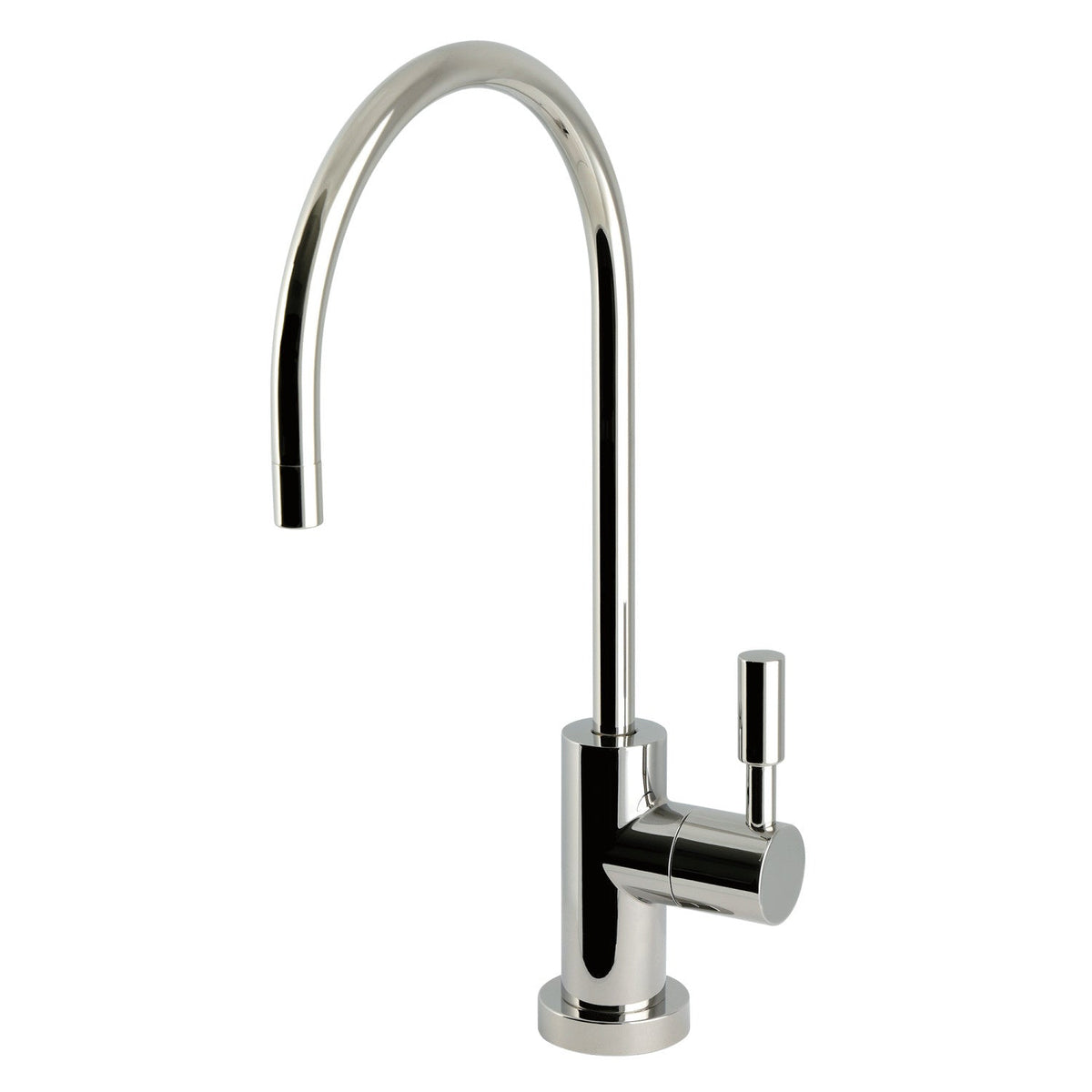 Concord Single-Handle 1-Hole Deck Mount Water Filtration Faucet in Polished Nickel