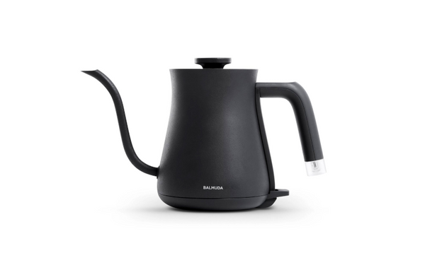 BALMUDA The Kettle, Electric Gooseneck Kettle, 600ml (20fl oz) with Neon Light Indicator in Stainless Steel